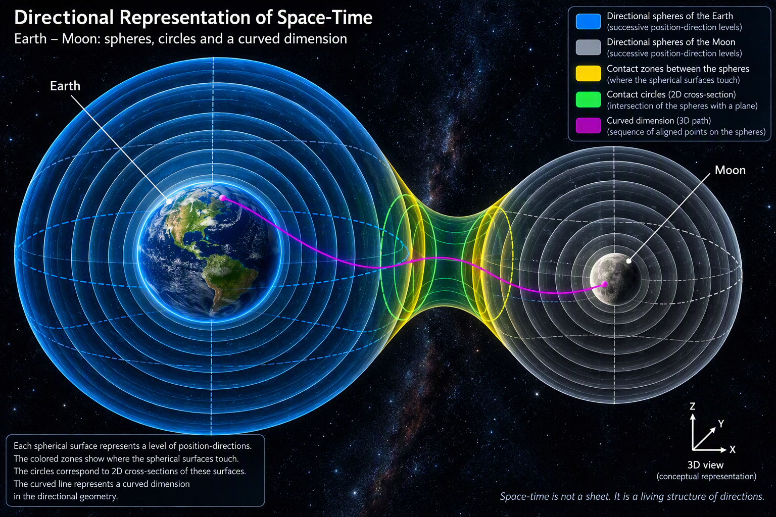 The Curvature of Spacetime in Potential Dimensions